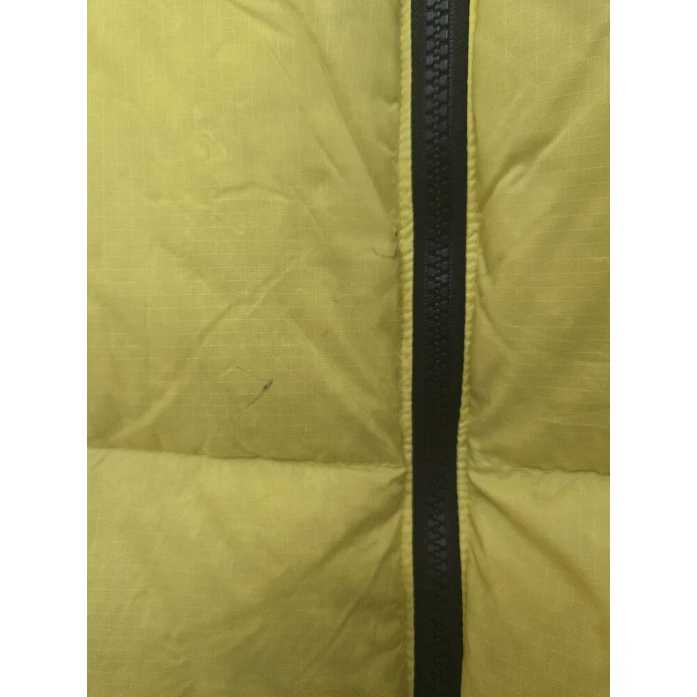 The North Face 1996 Retro Nuptse Vest Mens Large Yellow 700 Down Puffer